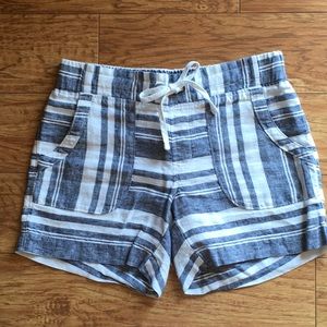 Athleta linen shorts